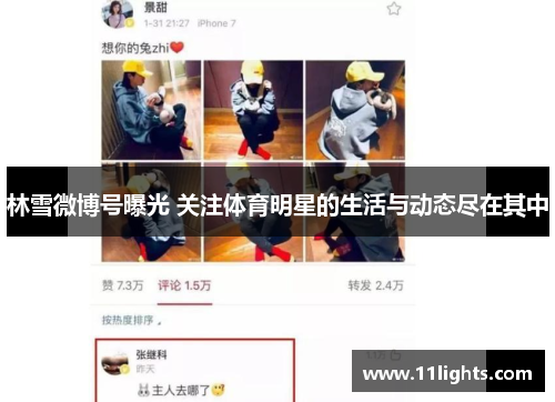 林雪微博号曝光 关注体育明星的生活与动态尽在其中